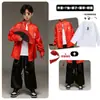 Día de Año Nuevo ropa para niños estilo chino ropa de actuación para niños Hanfu para niñas moda nacional Longteng moda hip hop ropa de actuación otoño