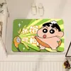 Tapete de Chão para Banheiro Desenho Animado Shin-Chan, Absorvente de Água, Antiderrapante, Secagem Rápida, Tapete de Pé Macio de Lama de Diatomáceas, Carpete de Banheiro Doméstico