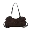 Nuevo Estilo Transfronterizo Estampado de Leopardo Gran Capacidad Bolso de Hombro Único Bolso de Compras para Debajo del Brazo Casual para Viajes Cotidianos Bolso Tote Retro Bolso de Mujer para Otoño Invierno