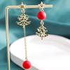 Design Sul-Coreano Senso de Personalidade Exagerada Metal Grande Pérola Brincos Femininos Francês Elegante Moda Argola Brincos Studs Acessórios de Orelha
