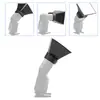 Cámara SLR Cubierta Suave Cónica de Luz Gris para Tarjeta Superior 30/40cm Bolsa Pequeña de Almacenamiento para Flash Cubierta de Tela Blanca y Negra Caja de Luz