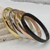 Pulsera de Acero de Titanio de 8 mm de Ancho Estilo Ins Europeo y Americano, Pulsera de Anillo Liso Esférico Brillante Simple y Moderna, Joyería Transfronteriza al por Mayor