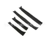 Adecuado para JEEP Wrangler JK tira del estribo de la puerta TPE tira blanda del estribo de la puerta JK tira decorativa del estribo de la puerta del coche con borde