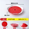 Vajilla de Melamina Restaurante de Fondue Set de Platos para Platos Fríos Plástico Creativo Moderno Restaurante Buffet Barbacoa Plato para Guarniciones Uso Comercial