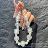 Cordón para teléfono móvil de color caramelo, estilo japonés y coreano, funda para teléfono móvil, cadena para teléfono móvil con cuentas de mariposa, hecha a mano, cadena para muñeca DIY