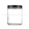 Botella de Crema Transparente de 150 ml Taza para Velas Botella de Vidrio Transparente Sellada Botella Muestreadora para Reempaque de Cosméticos Crema para Ojos