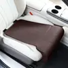 Cojín para asiento de coche con soporte para las piernas para asientos del conductor y del pasajero, soporte lumbar integrado, cojín de asiento transpirable perforado