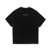 Roupas Masculinas Beijie 2026 Verão Nova Camiseta Tendência com Estampa de Letras Bordada Manga Curta Masculina Solta Tamanho Grande