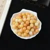 Pulseira de sementes de Bodhi polida à mão DIY, contas de oração budista, atacado