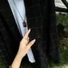 Camisa a cuadros retro americana de otoño para hombre, camisa de manga larga vintage moderna, chaqueta holgada casual para pareja