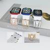 Novo Apple Watch Transfronteiriço Acessórios de Decoração de Relógio de Silicone Anéis Decorativos Micro-Incrustados em Cobre Tachas Decorativas Samsung Huawei