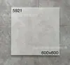 Fábrica de Guangdong Ingeniería Personalizada Azulejos Mate Gris Cemento 600X600Mm Obra Antideslizantes Azulejos Antiguos