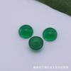 3mm-12mm Fundo Plano Redondo Vidro Liso Pedra Preciosa Pedra Solta Atacado Cor Branca Colorida Vidro Pedra Solta Acessórios de Joias