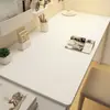 Alfombrilla de Escritorio de Cuero Ecológica de Color Sólido para Estudiantes Protección Ocular Impermeable a Prueba de Aceite Antideslizante Alfombrilla para Mesa de Café Lavable Alfombrilla para Escritorio de Estudio de Computadora