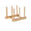 Suporte de Drenagem de Bambu Suporte de Armazenamento Rack de Louça de Cozinha Suporte de Armazenamento Rack de Pratos para Utensílios de Mesa Pequeno Montagem Simples