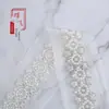 8cm Malla Bordada a Máquina Perlas Strass Cuentas de Arroz Perla Tubular Encaje Accesorios de Ropa DIY Accesorios de Boda