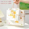 Sacola de Presente de Feliz Aniversário, Sacola de Papel com Desenho Fofo de Bênção de Aniversário, Sacola de Presente para Amigos, Sacola de Papel Cartão Branco para Presente de Aniversário