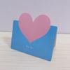 Tarjeta de felicitación en forma de corazón estilo transfronterizo San Valentín tarjeta de confesión tarjeta fresca de posventa tarjeta de felicitación para el Día del Maestro tarjeta de arreglo floral