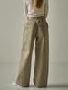 2026 Pantalones Casuales Nuevos para Mujer Primavera y Otoño Nuevos de Moda Sueltos de Pierna Ancha Cintura Alta Adelgazantes Rectos Pantalones Largos hasta el Suelo