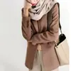 Blazer para Mujer 2026 Otoño e Invierno Nueva Moda Estilo Japonés Lujo Ligero Versátil Botón Bolsillo Solapa Estilo Maduro Chaqueta para Mujer