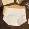 Nuevas bragas sin costuras, casi imperceptibles, con sensación de segunda piel para mujer, antibacterianas 10A, con fuelle extendido y diseño de corte alto, sencillas e invisibles, que se ajustan a la cadera