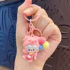 Llavero Creativo de Gato KT Chef de Dibujos Animados Afelpado Colgante Lindo para Bolso Llavero de Coche Regalo Venta al por Mayor