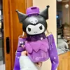 Termo de Paja Kuromi Sanrio para Niños, Taza de Agua Portátil con Popote para Niñas, Estudiantes de Primaria para Ir a la Escuela