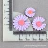 Accesorios de Flores, Accesorios para el Cabello, Funda Pequeña de Teléfono con Forma de Margarita de Flor, Accesorios para la Cabeza de Niños, Materiales de Resina de Pegamento de Crema para Manualidades al por Mayor