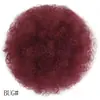 Amazon Europeo y Americano Transfronterizo Africano Pequeño Rizado Afro Coleta Fibra Sintética Esponjosa Peluca Fabricante Venta al por Mayor en Stock