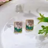 Pendientes de Perla Zhuji Estilo Francés Iluminando el Temperamento Pendientes de Botón Vintage Viaje Diario Lujo Ligero Pendientes de Gama Alta Venta al por Mayor
