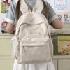 Mochila de Lazo de Aspecto Elegante para Mujer, Nuevo Estilo para Estudiantes de Primaria de 3º a 6º Grado, Bolsa Escolar Ligera y de Gran Capacidad