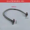 Tubería de gas con conexión de brida de acero inoxidable para estufa de gas, tubería de conexión para horno de vapor, tubería de conexión pequeña con brida en ambos extremos, tubería de suministro de gas