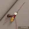 Estilo Antiguo Diseño Original Cadena para Teléfono Celular Colgante de Buena Suerte para Toda la Vida Tallado en Madera Hecho a Mano DIY Maní de Buena Suerte Regalo con Buen Significado Joyería