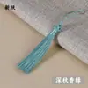 8cm Pequeno Marcador de Livro com Borla Leque Sachê Borla Pendurada Pen Drive Acessórios para Celular Acessórios Atacado