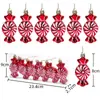 Amazon Girasol Brillante Caramelo Plano Pintado Colgante Árbol de Navidad Accesorios Decoración Navideña Caramelo al por Mayor