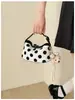 Bolsa de bolinhas de nicho requintada e moderna para mulheres, nova bolsa transversal versátil da moda 2026, mini bolsa de mão, bolsa pequena