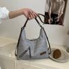 Bolso Transfronterizo Estilo Coreano Estilo Perezoso Gran Capacidad para Mujer 2025 Nuevo Pequeño Multifuncional Bolso de Hombro Cruzado Bolso Tote