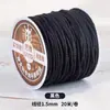 Corda de algodão torcida à mão estilo Xizang 20m para artesanato DIY, pulseiras, terços budistas com contas e contas de corda de algodão para atacado