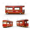Veículo de exposição de food truck Henghe, carrinho de barraca móvel, carrinho de lanches para mercado noturno ao ar livre, caminhão de vendas de barraca promocional móvel