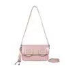 Bolso cruzado de moda nuevo de nicho coreano para mujer, bolso cuadrado pequeño simple y versátil, bolso de hombro para el antebrazo casual para ir al trabajo