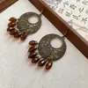 Nuevos Pendientes de Flor Geométrica de Madera 2026, Pendientes de Moda Estilo Étnico con un Diseño Único, Versátiles y Modernos