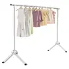 Tendedero Plegable y Extensible de una Sola Barra, Vertical de Pie para el Hogar, Balcón, Retráctil, una Herramienta Mágica para Secar Ropa y Colchas