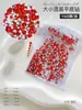 1440 Pedrería Plana de Colores para Uñas, Nuevos Diamantes de Cristal Redondos Iridiscentes para Decoración de Uñas, Pedrería de Resina al por Mayor
