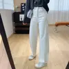 ¡Pantalones imprescindibles para figura de pera! Jeans estrechos de tiro alto y corte ajustado con pierna curva para mujer, pantalones otoño para petite, pantalones de pierna ancha