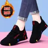 Zapatos de Tela de Old Beijing de Nuevo Estilo para Mujer de Verano, Zapatos para Caminar para Mujer, Zapatillas Transpirables de Suela Suave para Mamá, Zapatos Casuales de Moda