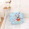 Bolsa pequeña de almacenamiento para toallas sanitarias de dibujos animados japoneses, bolsa de almacenamiento linda portátil para niñas estudiantes, portátil