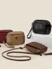 Bolso Pequeño Cuadrado Cruzado Nuevo para Mujer, Textura Suave de Cuero, Versátil para el Viaje Diario, Cabe Teléfono y Billetera, Bolso Cruzado Ligero de un Solo Hombro