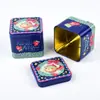 Caja de hojalata Caja de almacenamiento Vela perfumada Jabón artesanal Caja de hojalata Caja de embalaje para regalo de Navidad Procesamiento según planos y muestras
