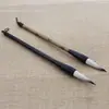 Pinceles de Caligrafía al por Mayor de Cerdas Negras y Mixtas, Pinceles para Principiantes para Clases de Entrenamiento de Caligrafía, Grulla Blanca con Punta Morada Caligrafía para Principiantes