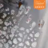 Adesivos Tomoni Finos e Resistentes para Nail Art DIY Estilo Chinês Novos Adesivos de Unha Chinoiserie Rica Joia de Peixe Koi Material de Adesivo